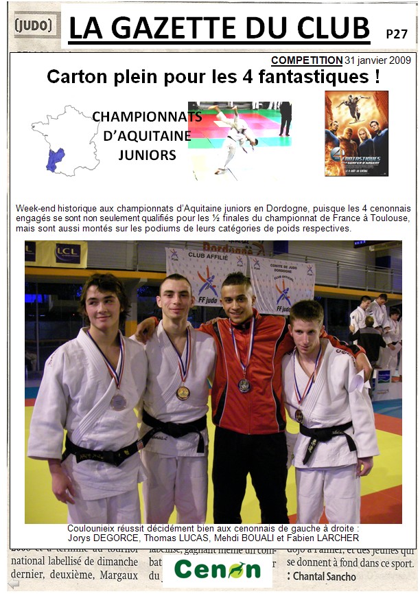 Aquitaine juniors